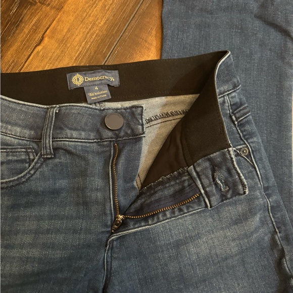 Democracy Boot Cut Ab solution tummy control women’s jeans business dark wash s4 - Picture 5 of 7